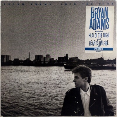 BRYAN ADAMS - Into the fire (+ poster)